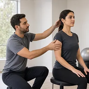 تمرین اصلاحی گردن