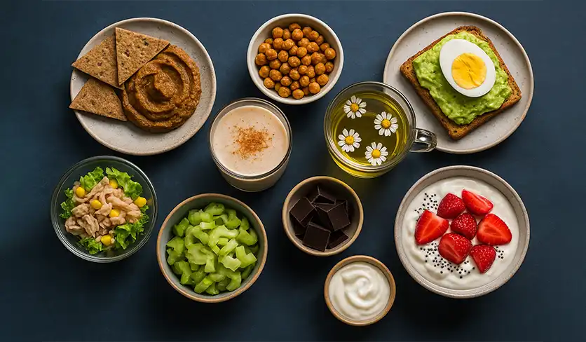 میان وعده رژیمی سالم و خوشمزه برای شب