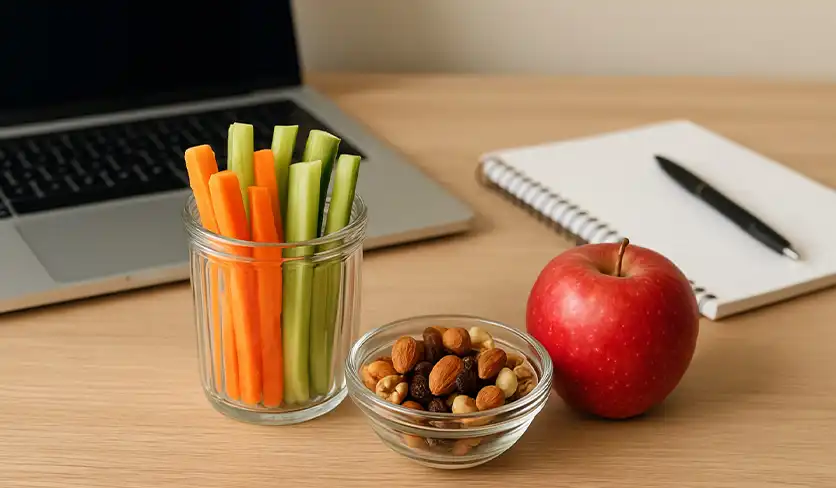 تازه نگه داشتن میان وعده‌ها در محیط کار