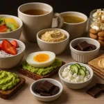 میان وعده رژیمی برای شب