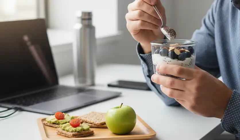 میان وعده رژیمی سرکار