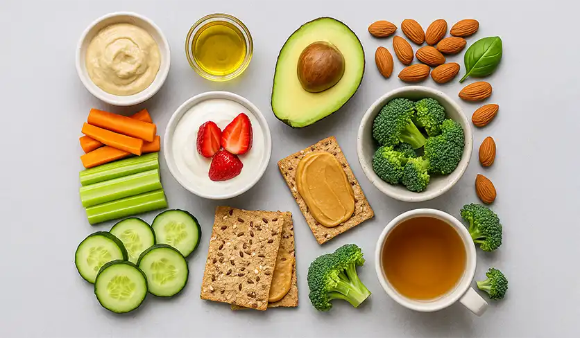 میان وعده سالم برای لاغری