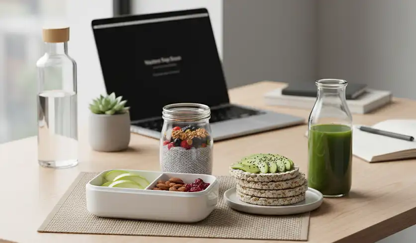 میان وعده مناسب محل کار